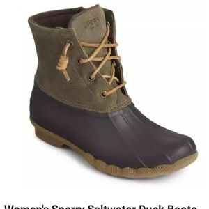 Sperry duck boots
